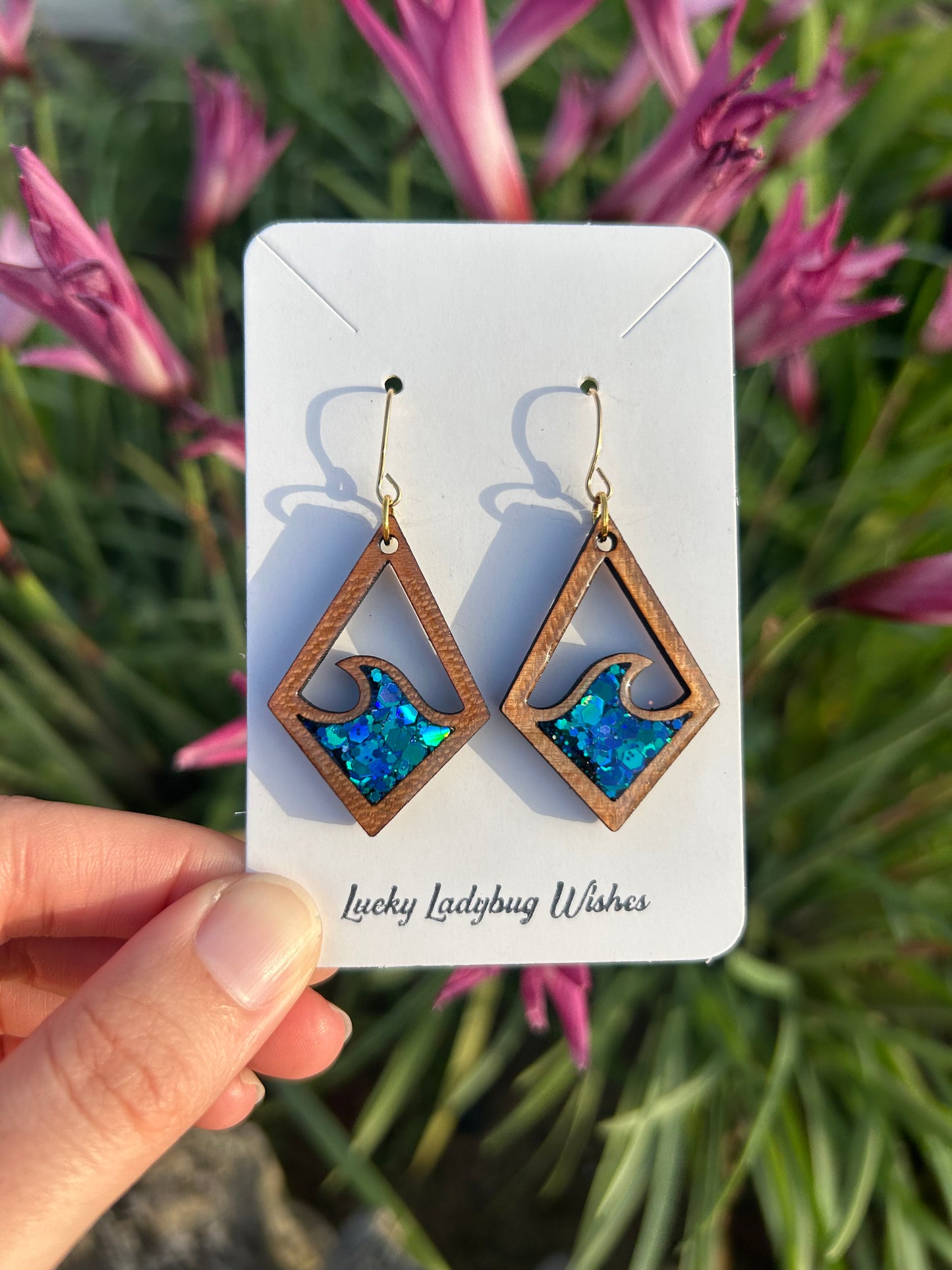 Chevron Wave earrings