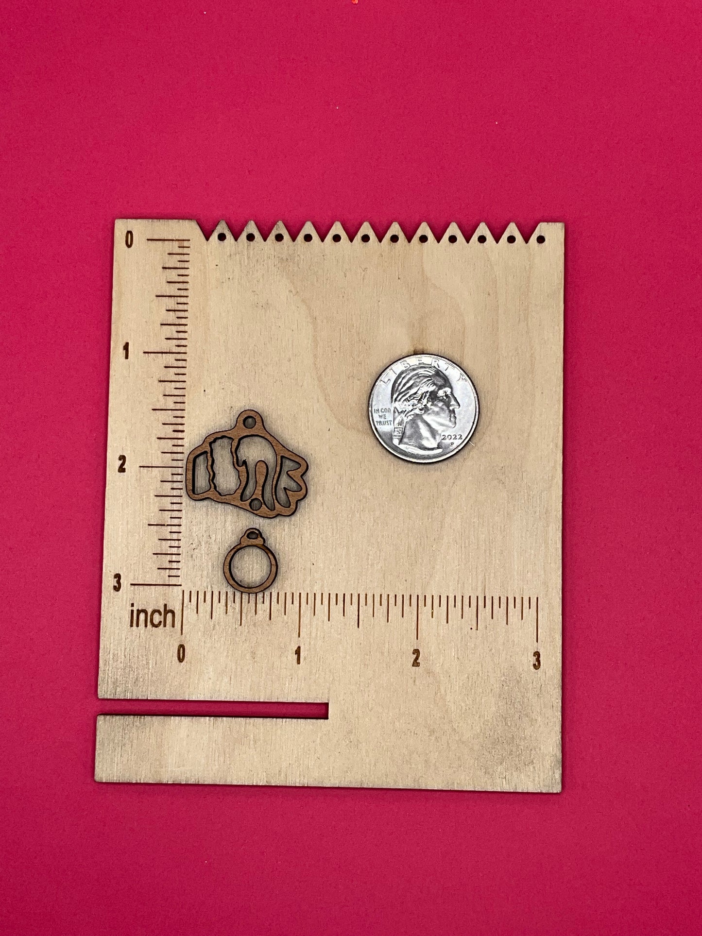 Blank Grinch Hand wooden bezel