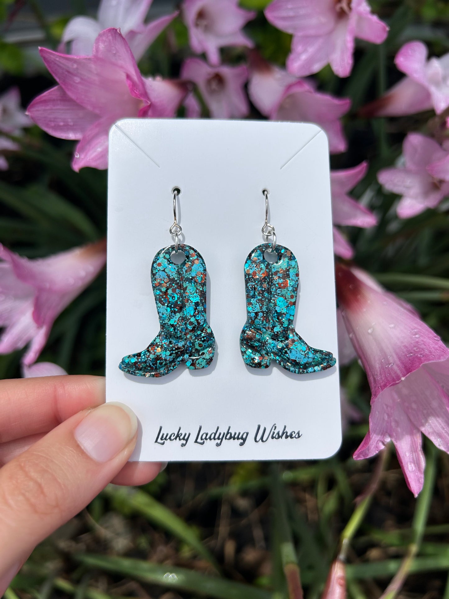 Cowgirl Boot earrings