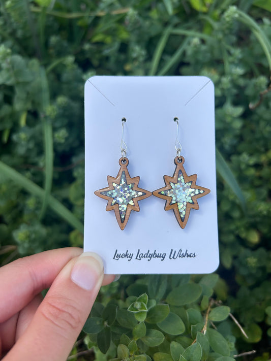 Pointed Star earrings