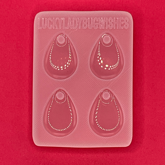 Teardrop Full Silicone Mold