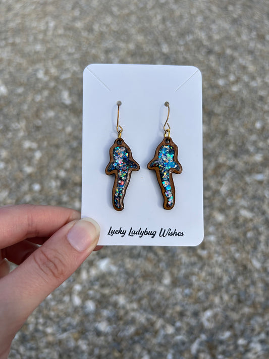 Whale Shark earrings