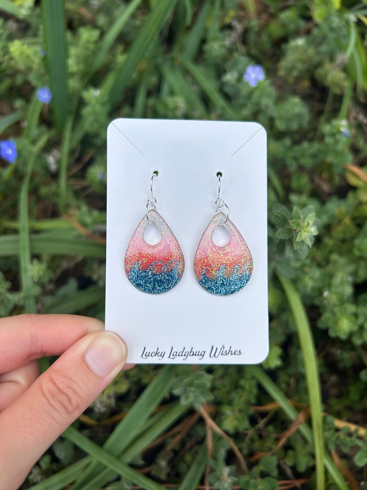Sunset earrings