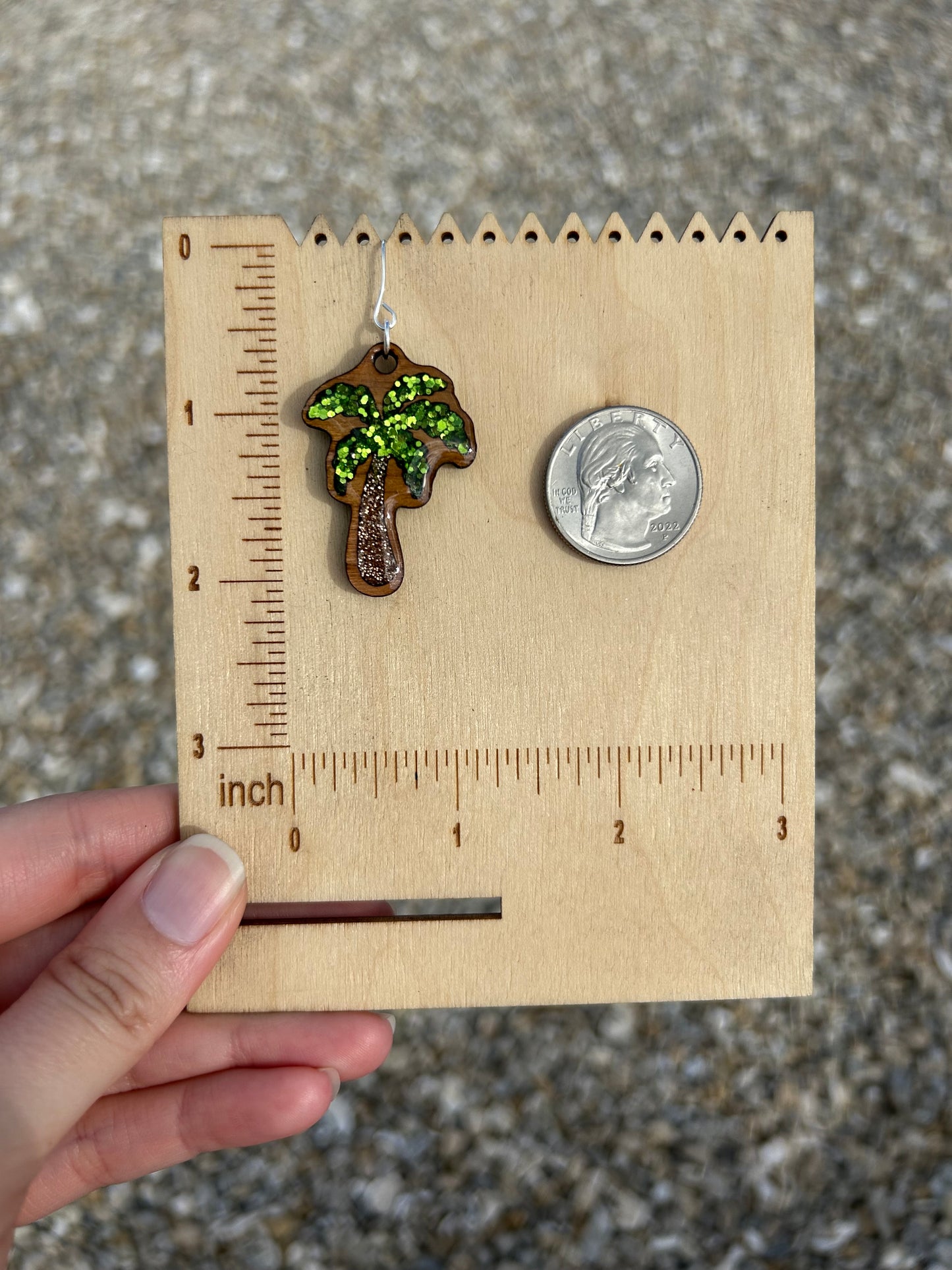 Palm Tree earrings