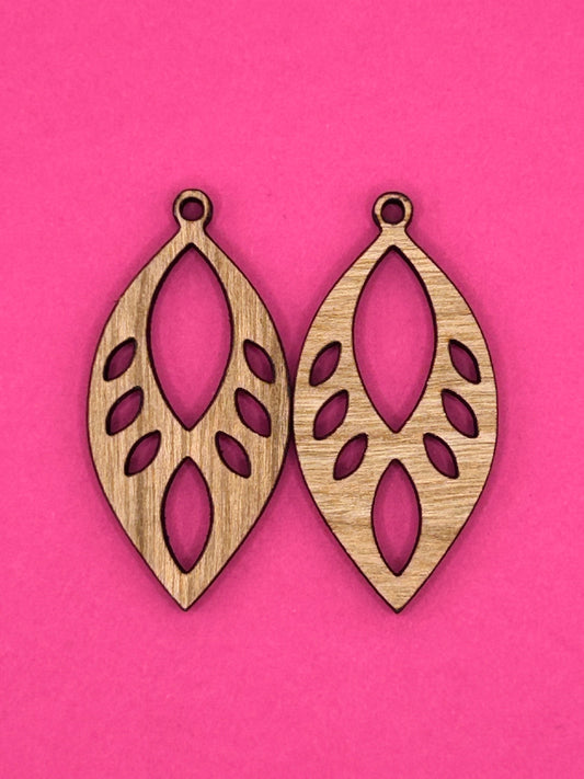 Blank juniper wooden bezel