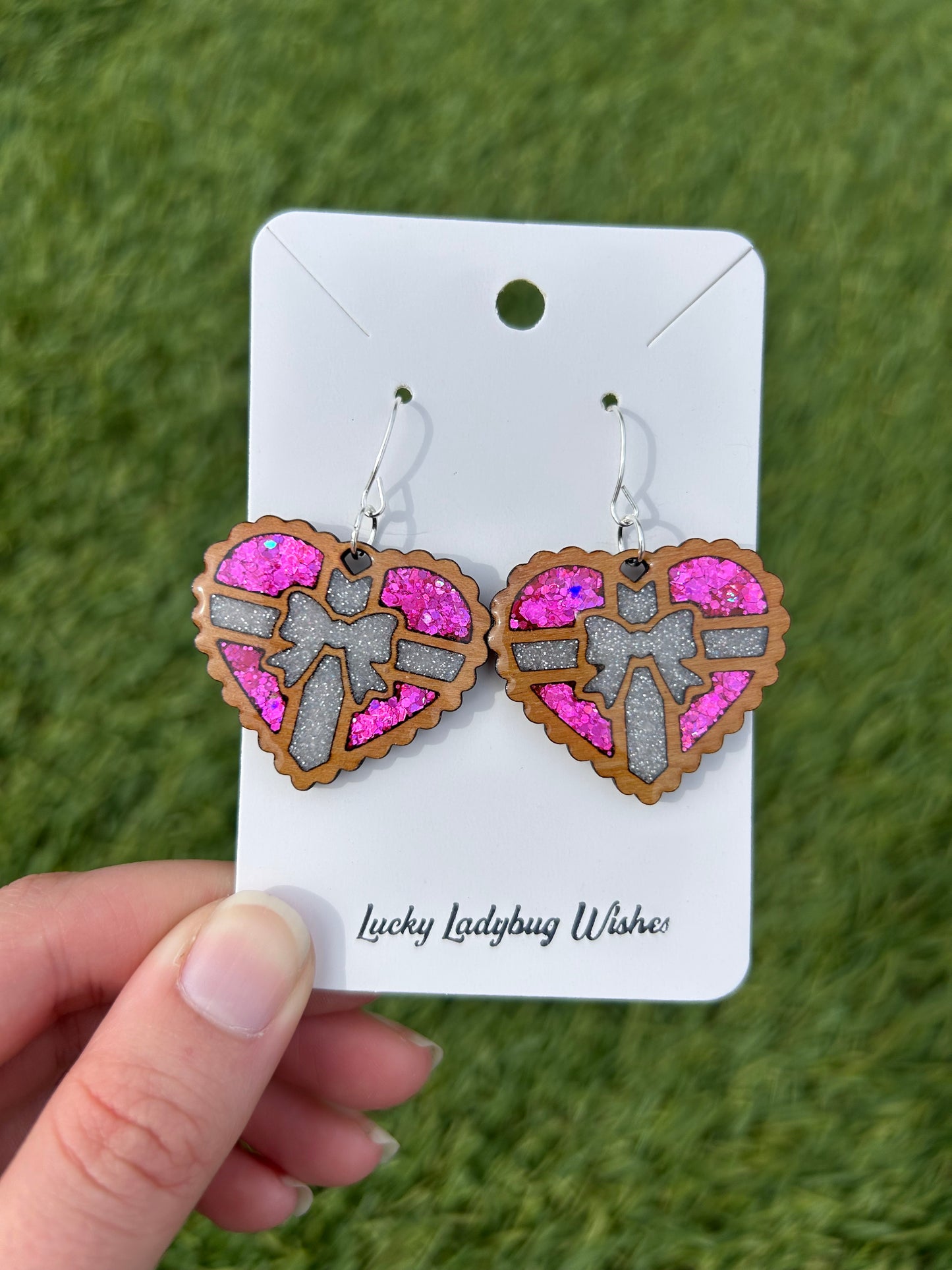 Chocolate box earrings