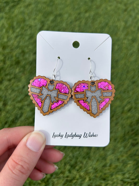 Chocolate box earrings