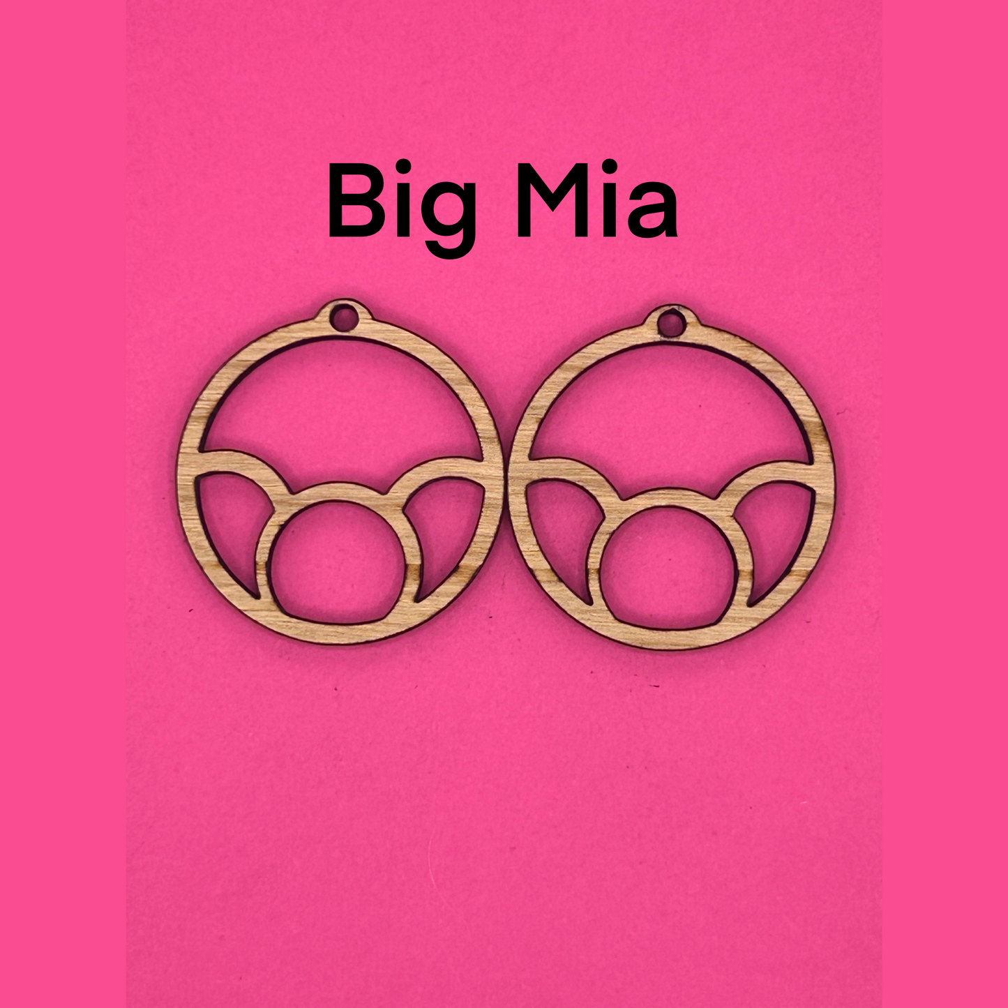 Blank Mia wooden bezel