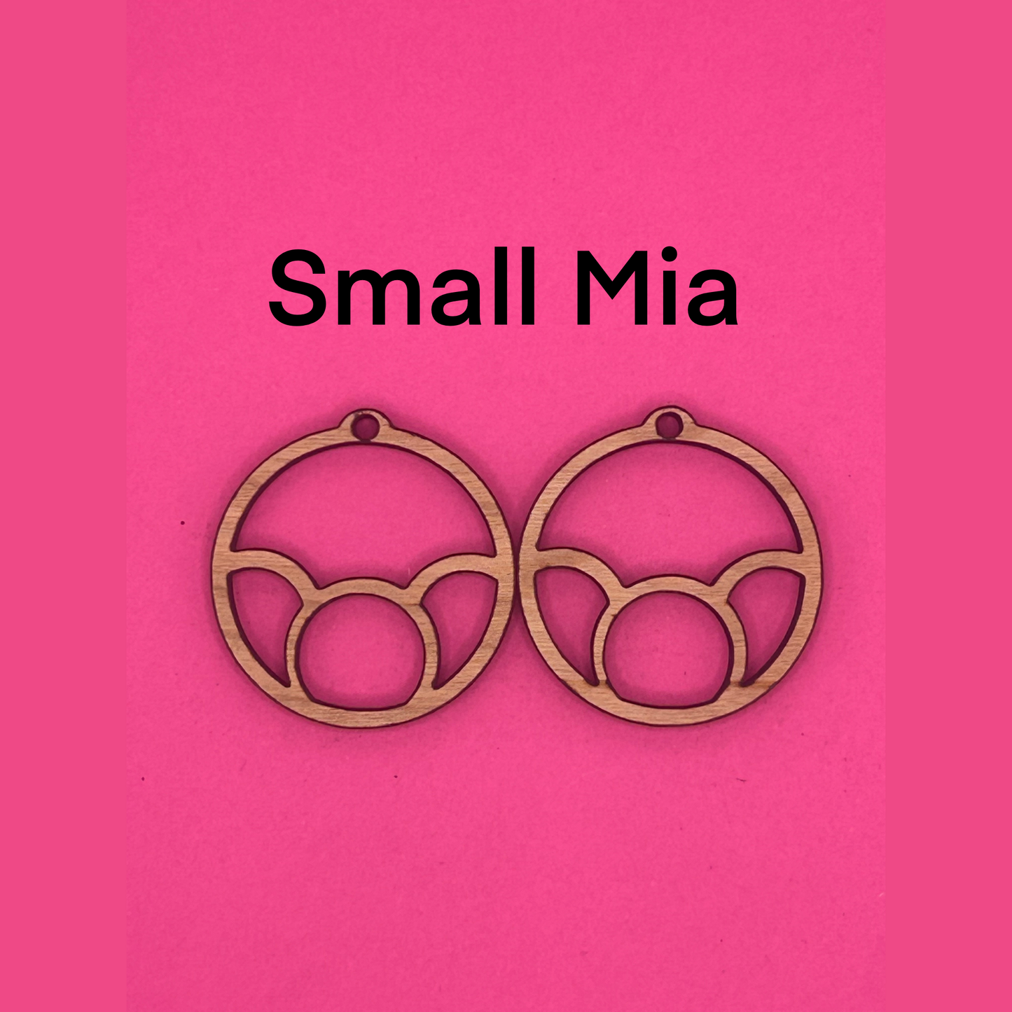 Blank Mia wooden bezel