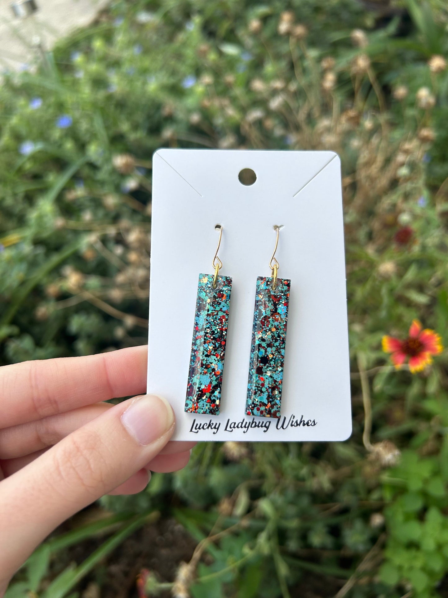 Small atta girl earrings