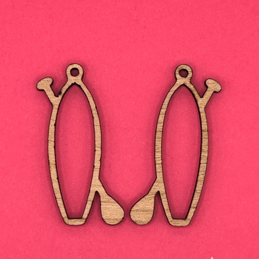 Blank Paddle board wooden bezels