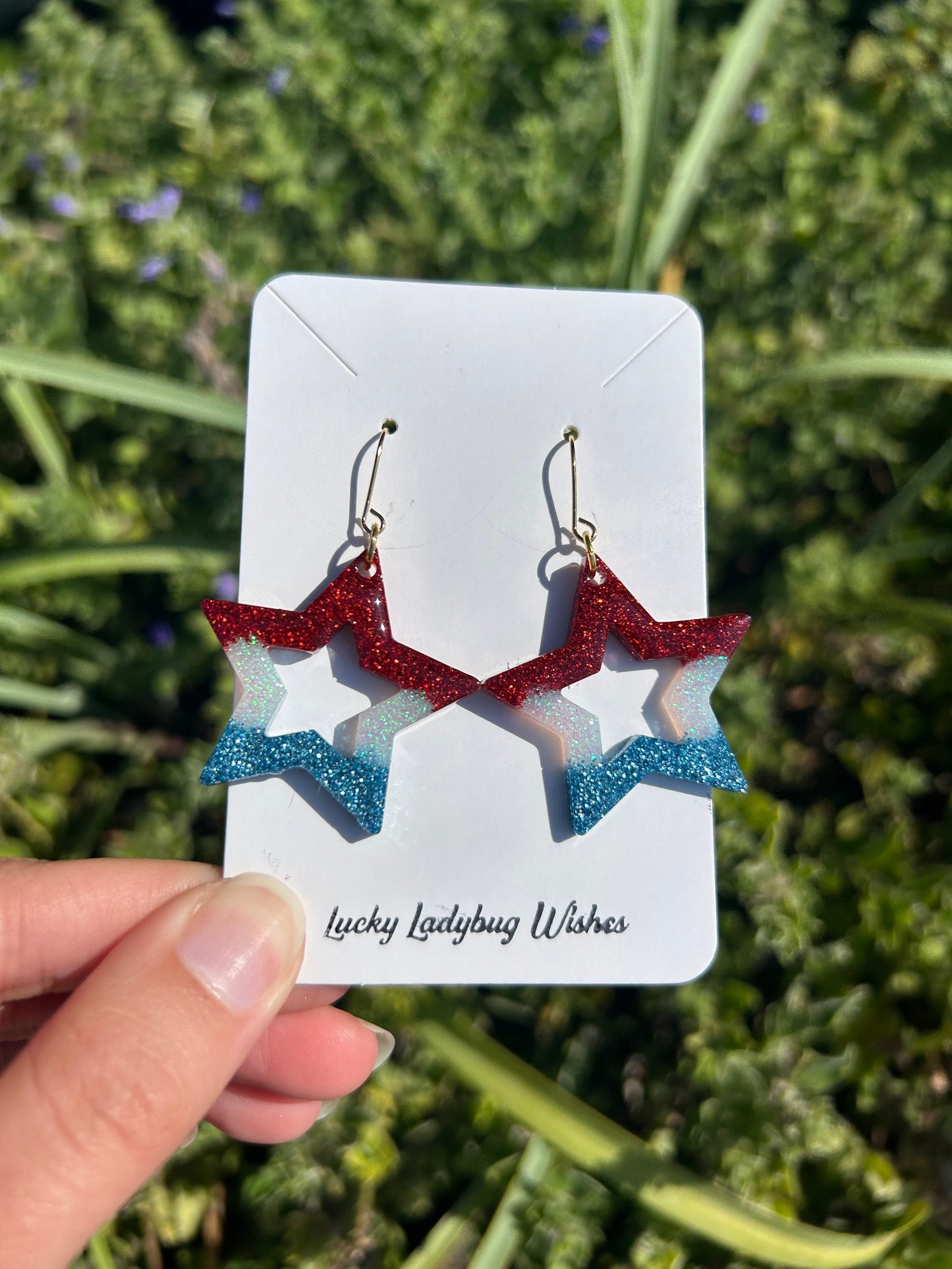 Star earrings