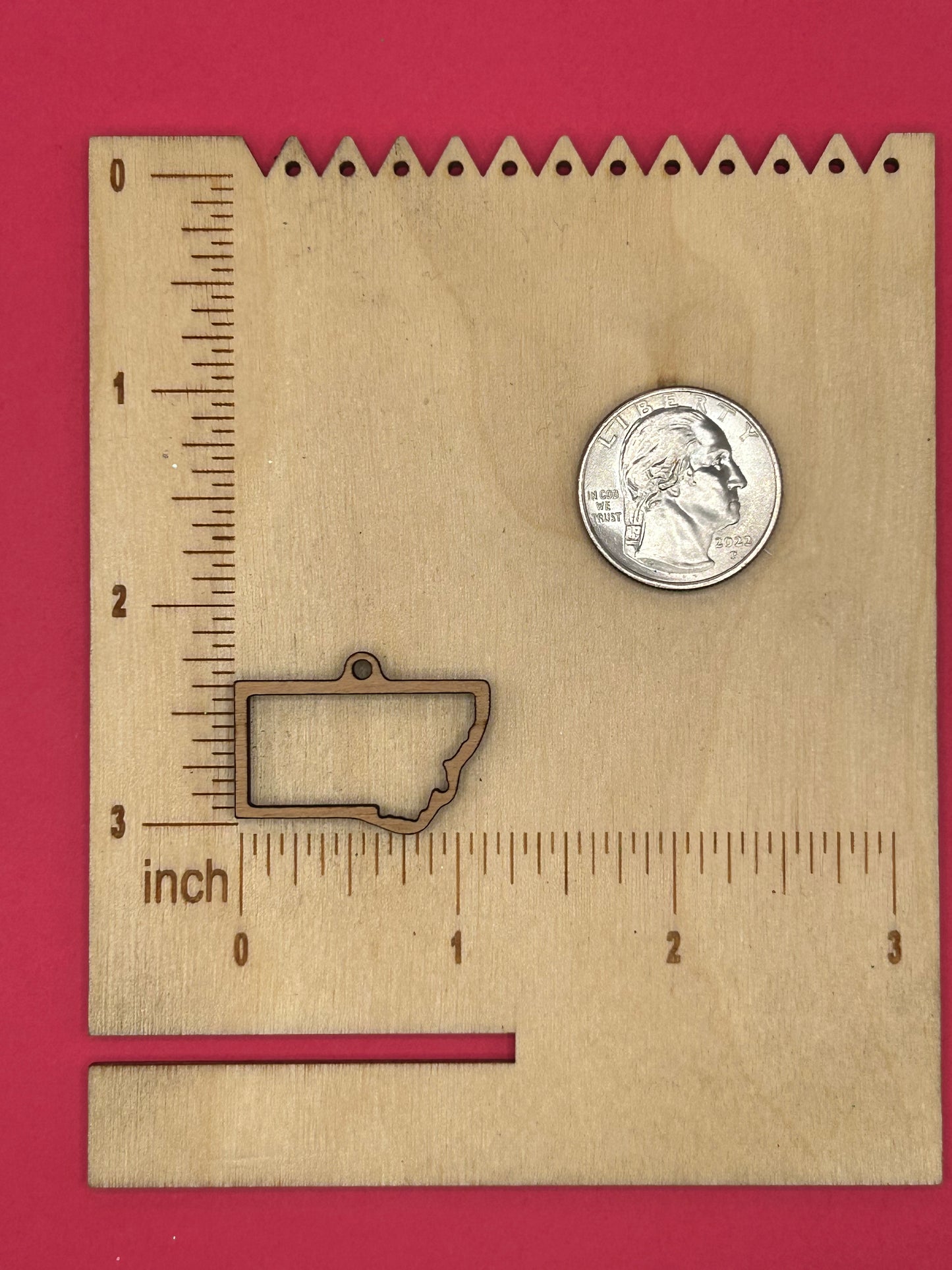 Blank Montana wooden bezel