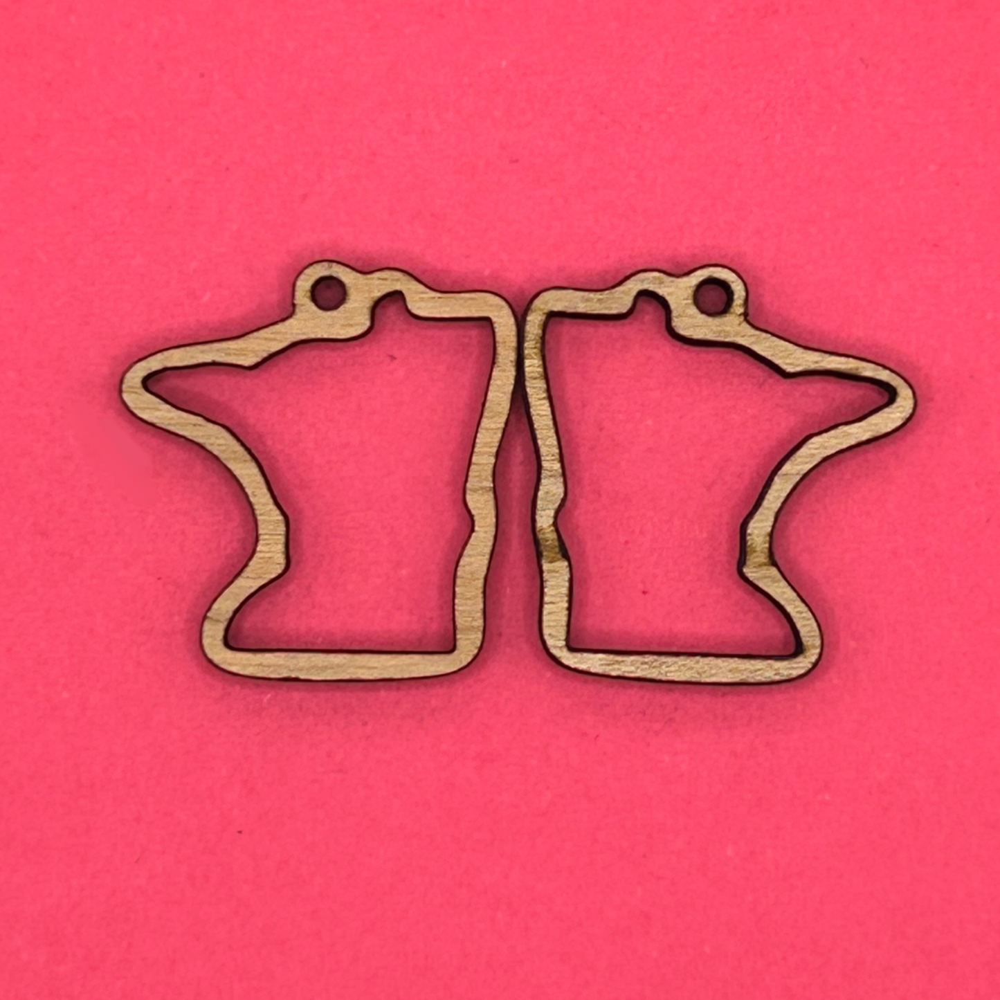 Blank Minnesota wooden bezel