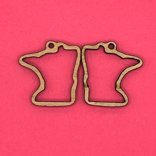 Blank Minnesota wooden bezel