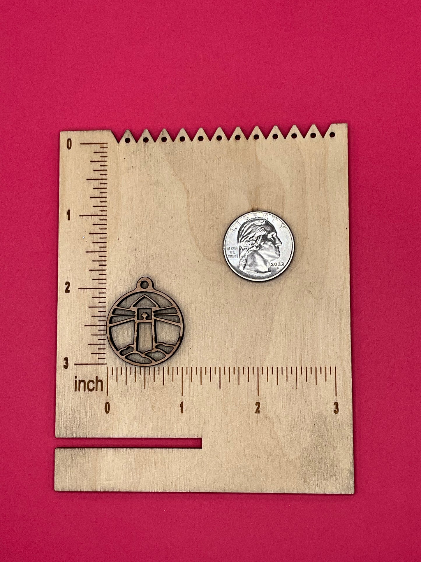 Blank Lighthouse wooden bezel