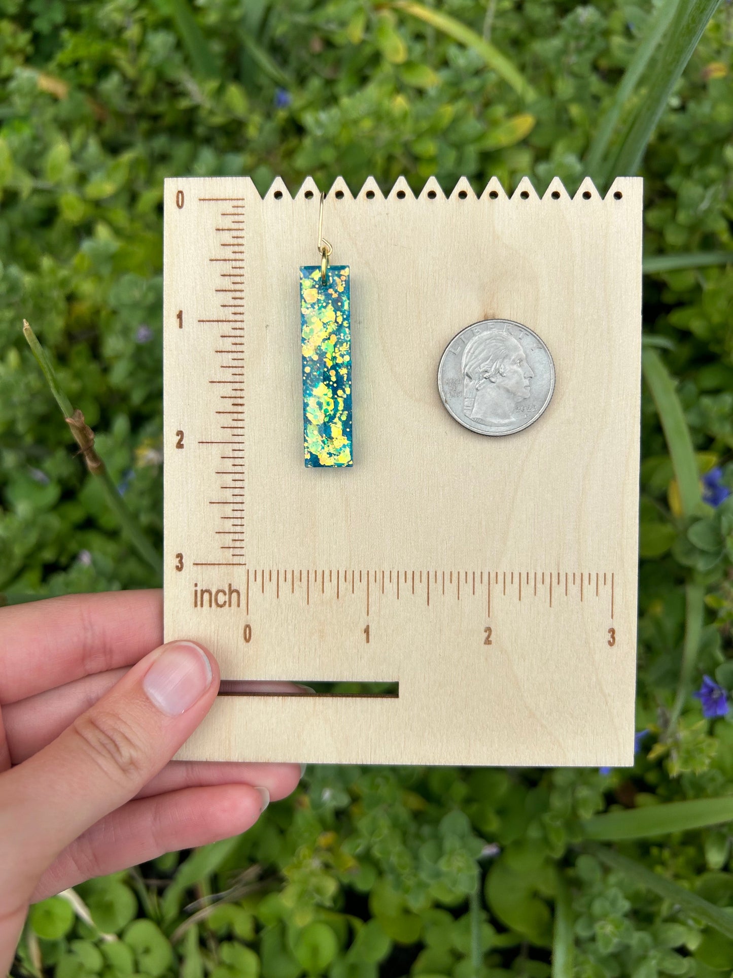 Small Summer Sunset earrings