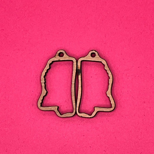 Blank Mississippi wooden bezel