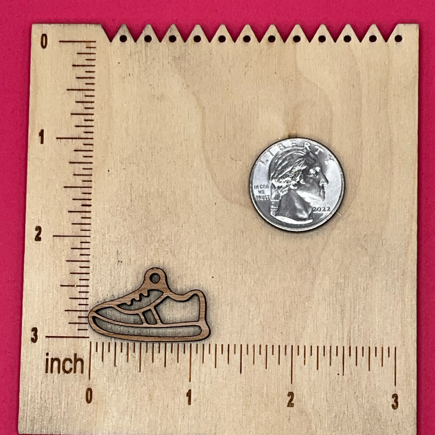 Blank Running Shoes wooden bezel