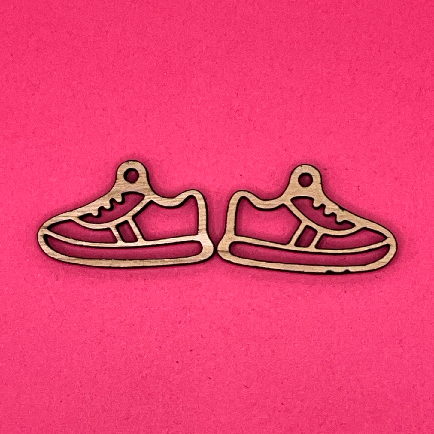 Blank Running Shoes wooden bezel