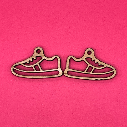 Blank Running Shoes wooden bezel