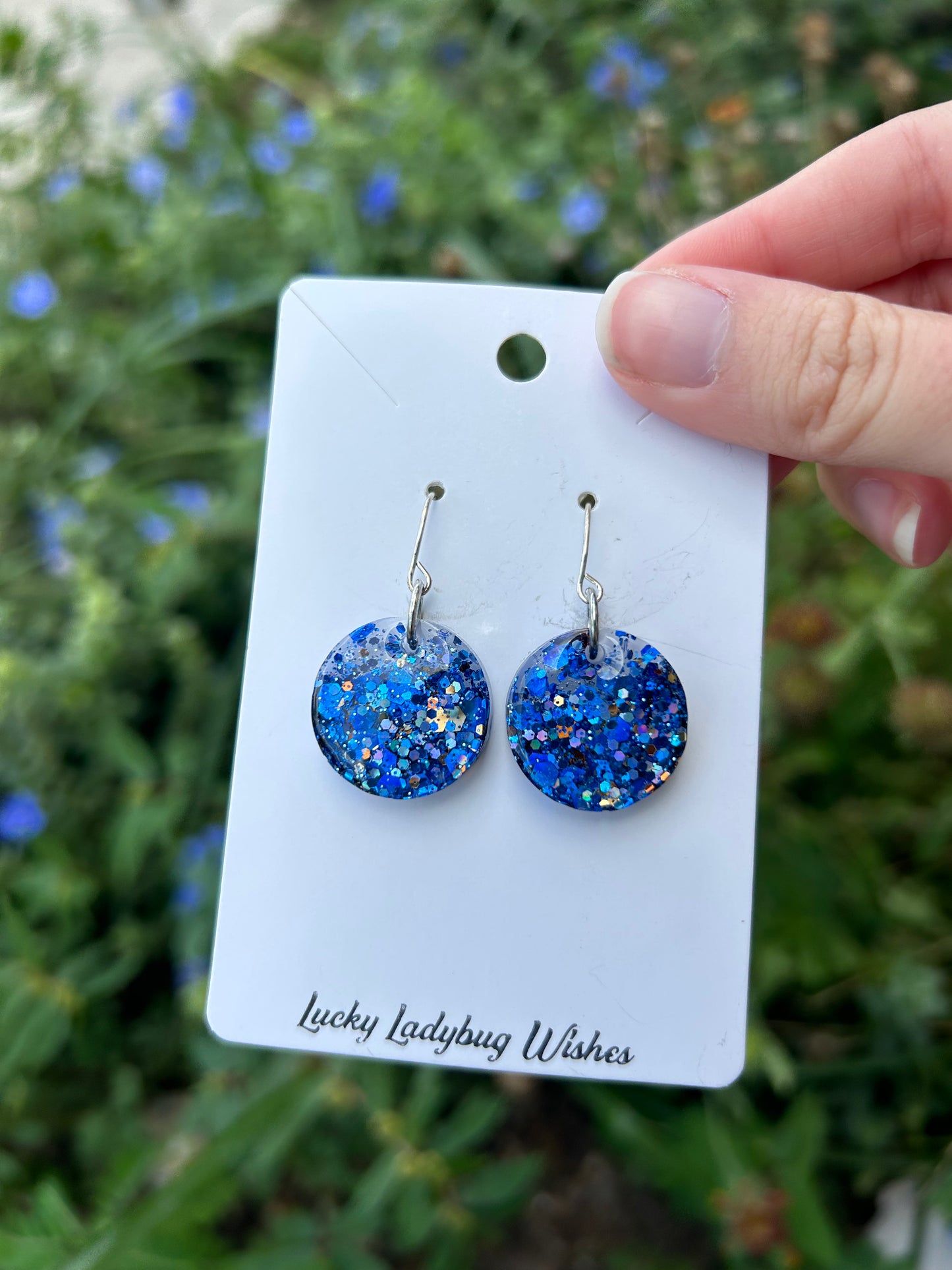 Small river treasure earrings