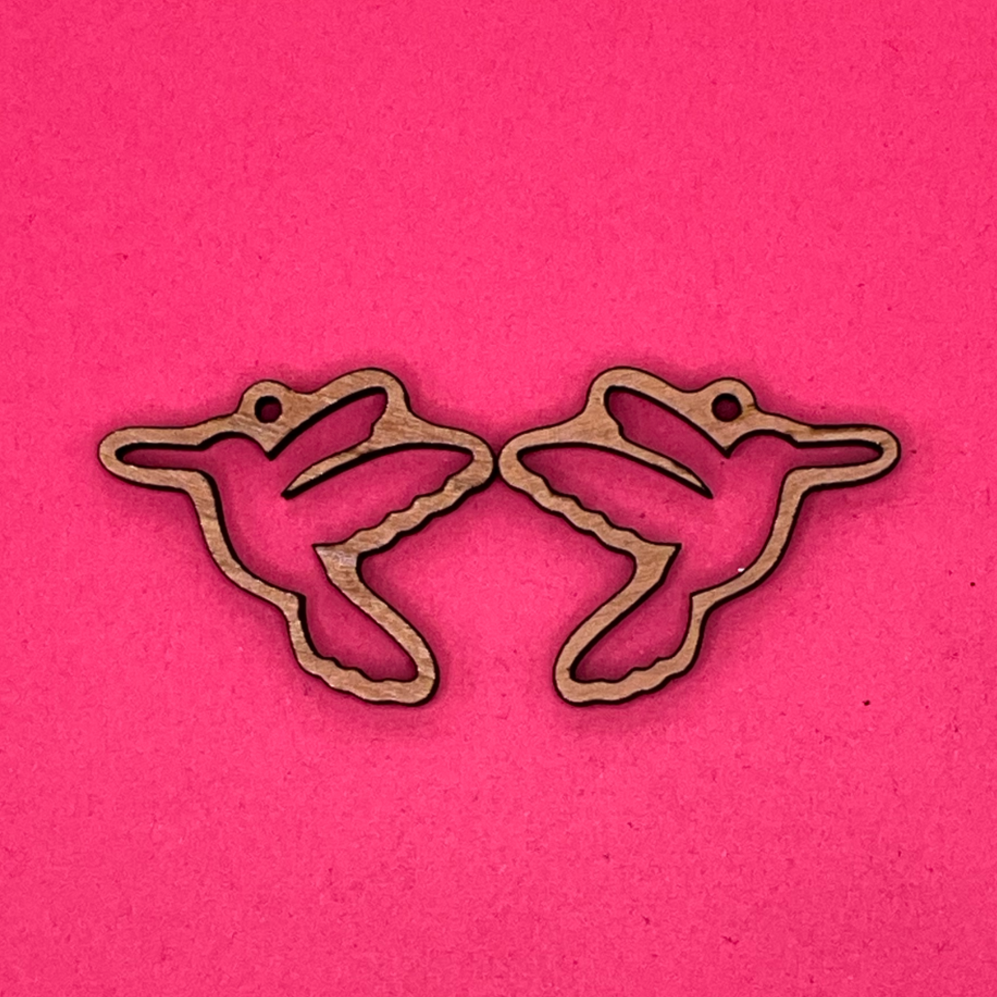 Blank Hummingbird wooden bezels