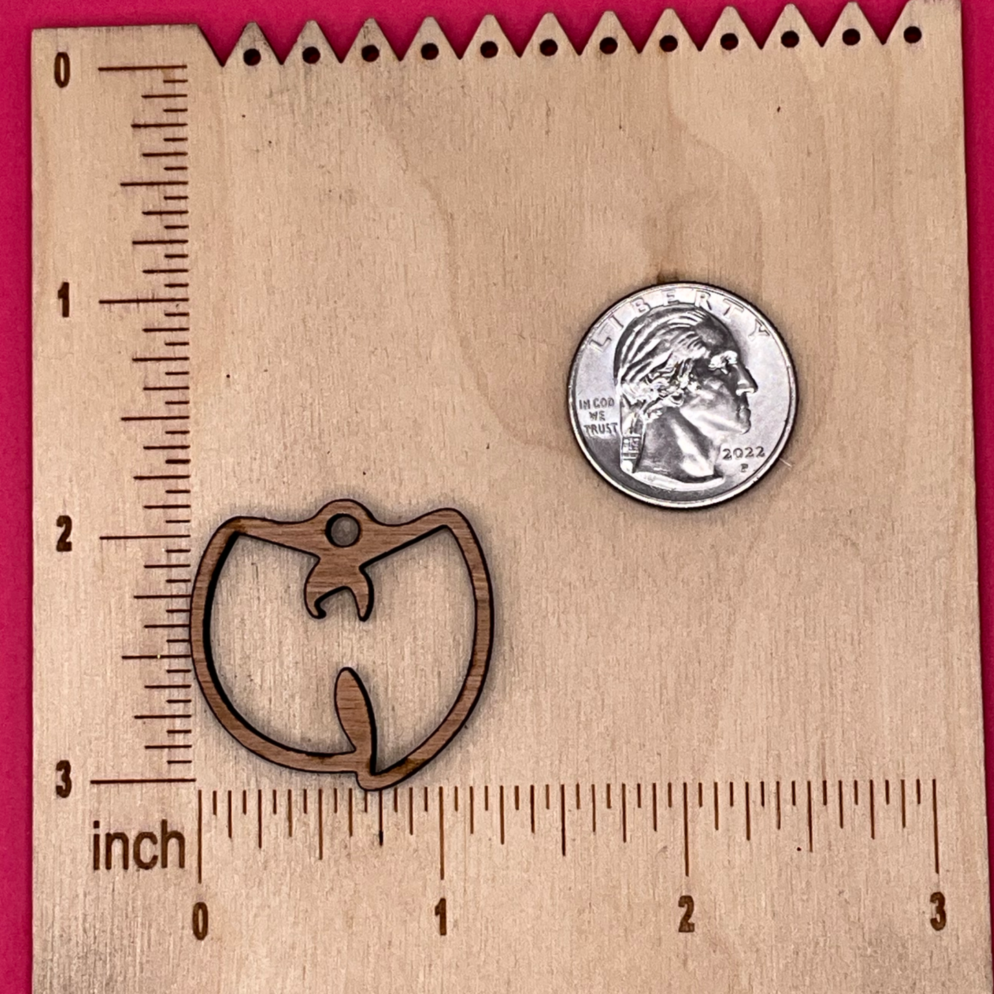 Blank custom Wu-Tang wooden bezels