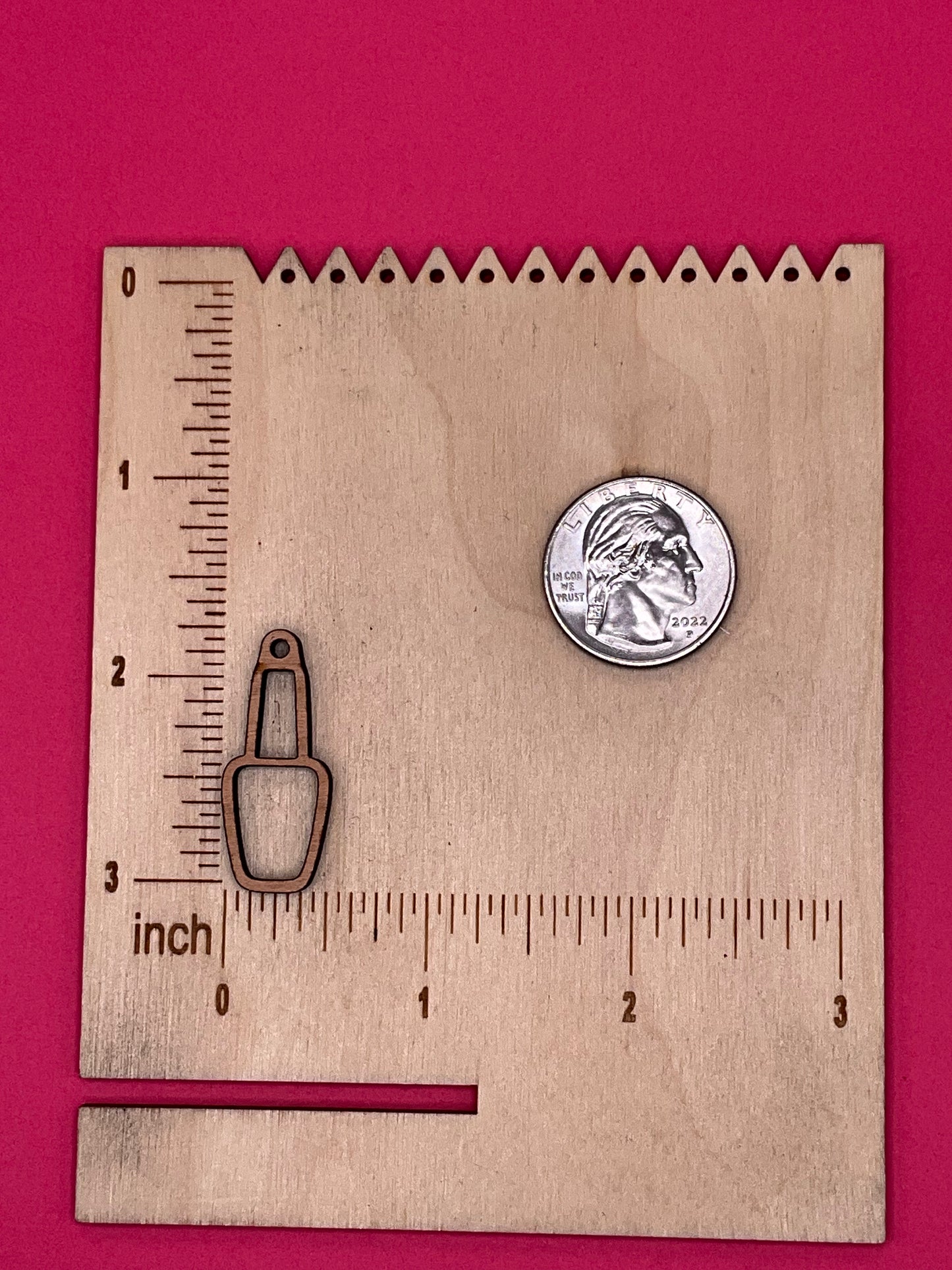 Blank Nail Polish wooden bezels