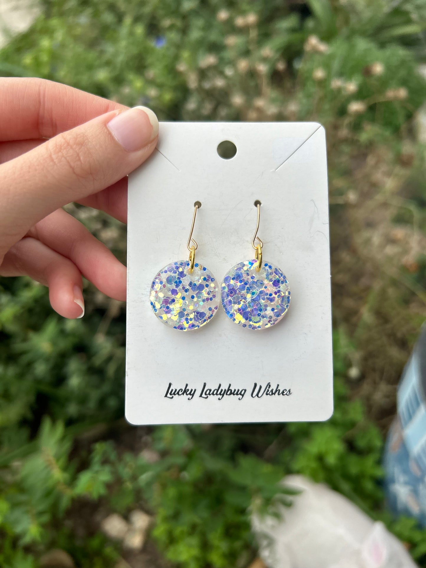 Small twilight earrings