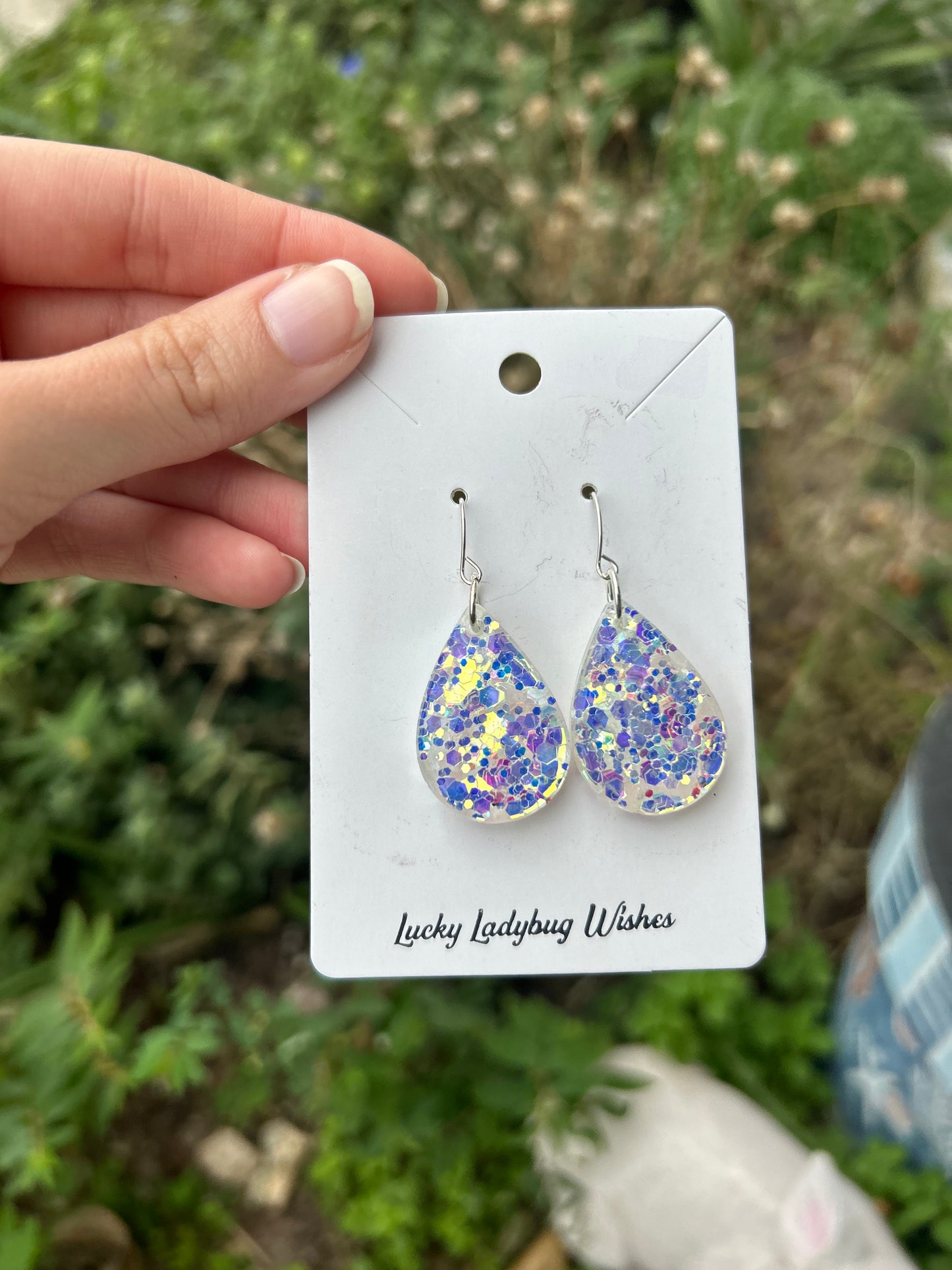 Small twilight earrings