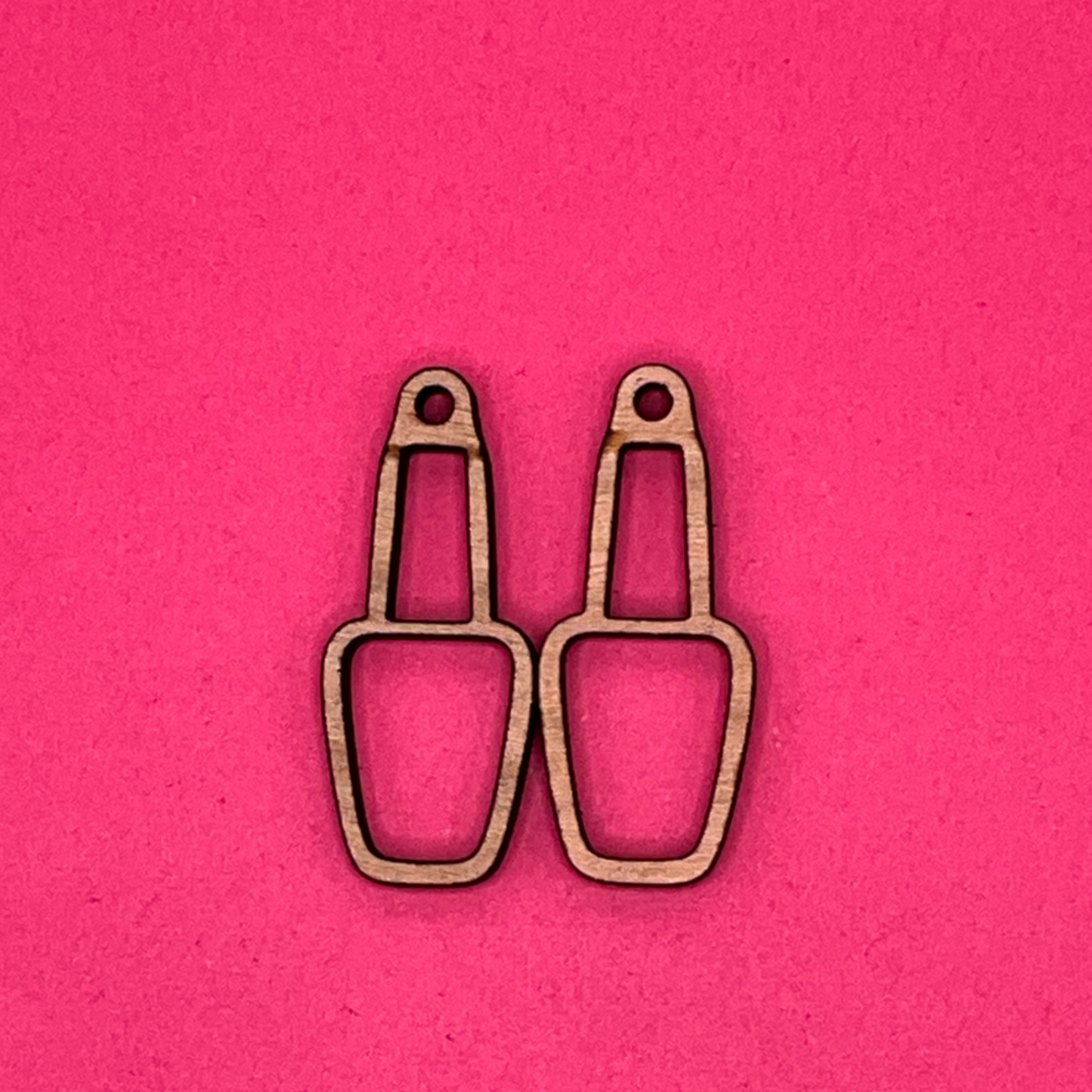 Blank Nail Polish wooden bezels