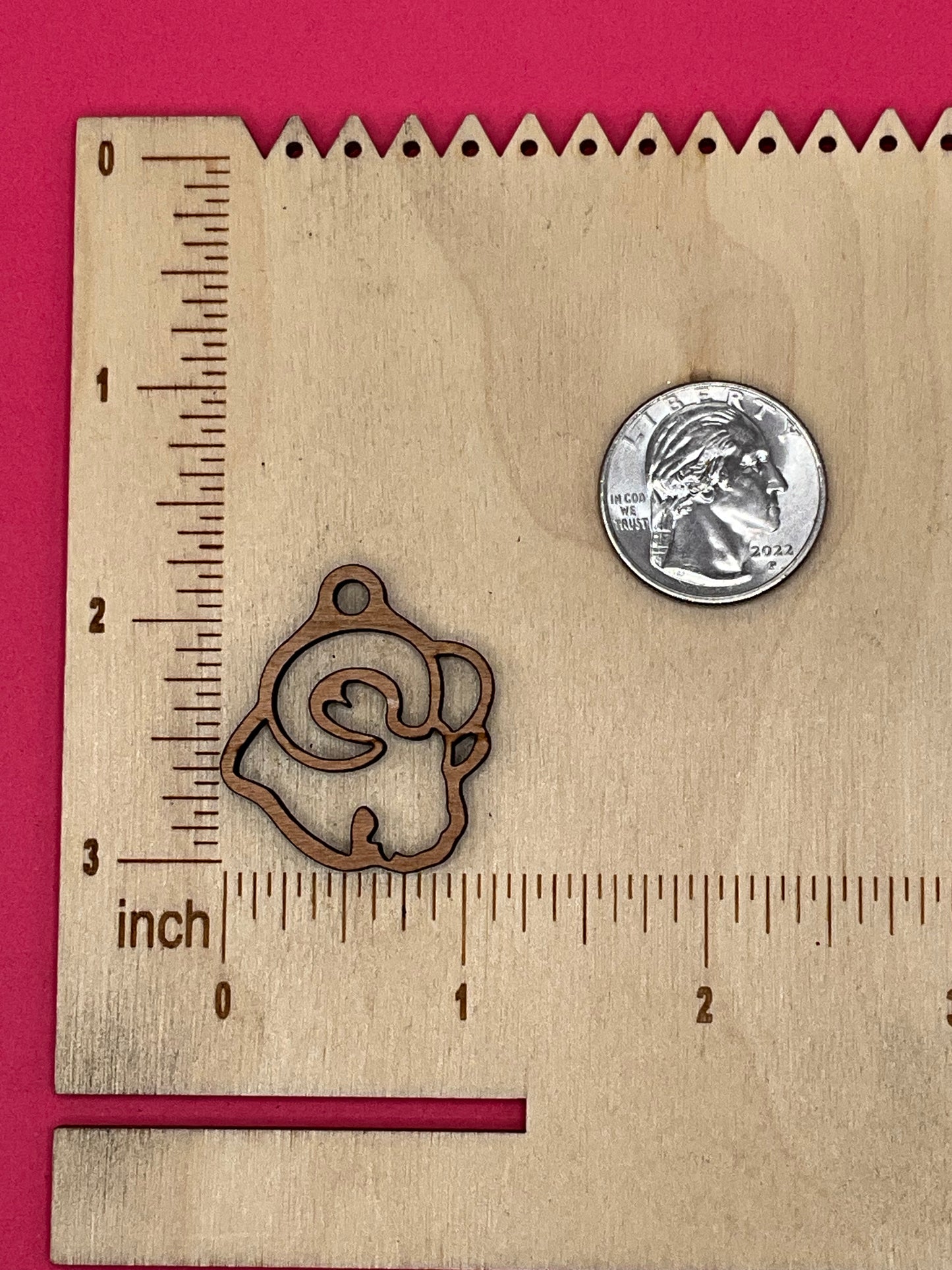 Blank Ram Head wooden bezels