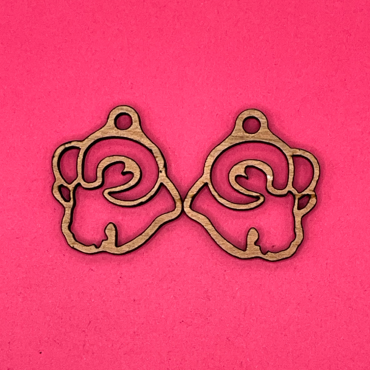 Blank Ram Head wooden bezels