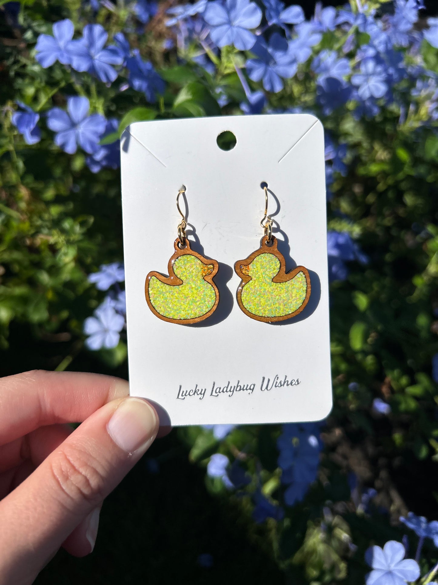 Rubber Duck earrings