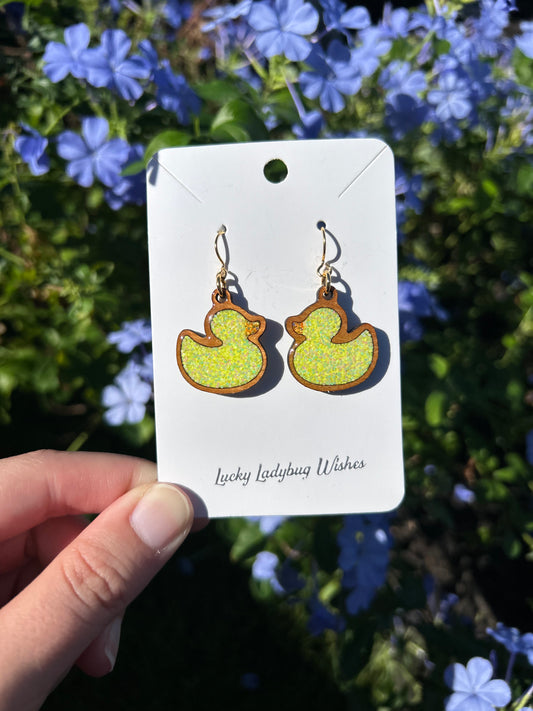 Rubber Duck earrings