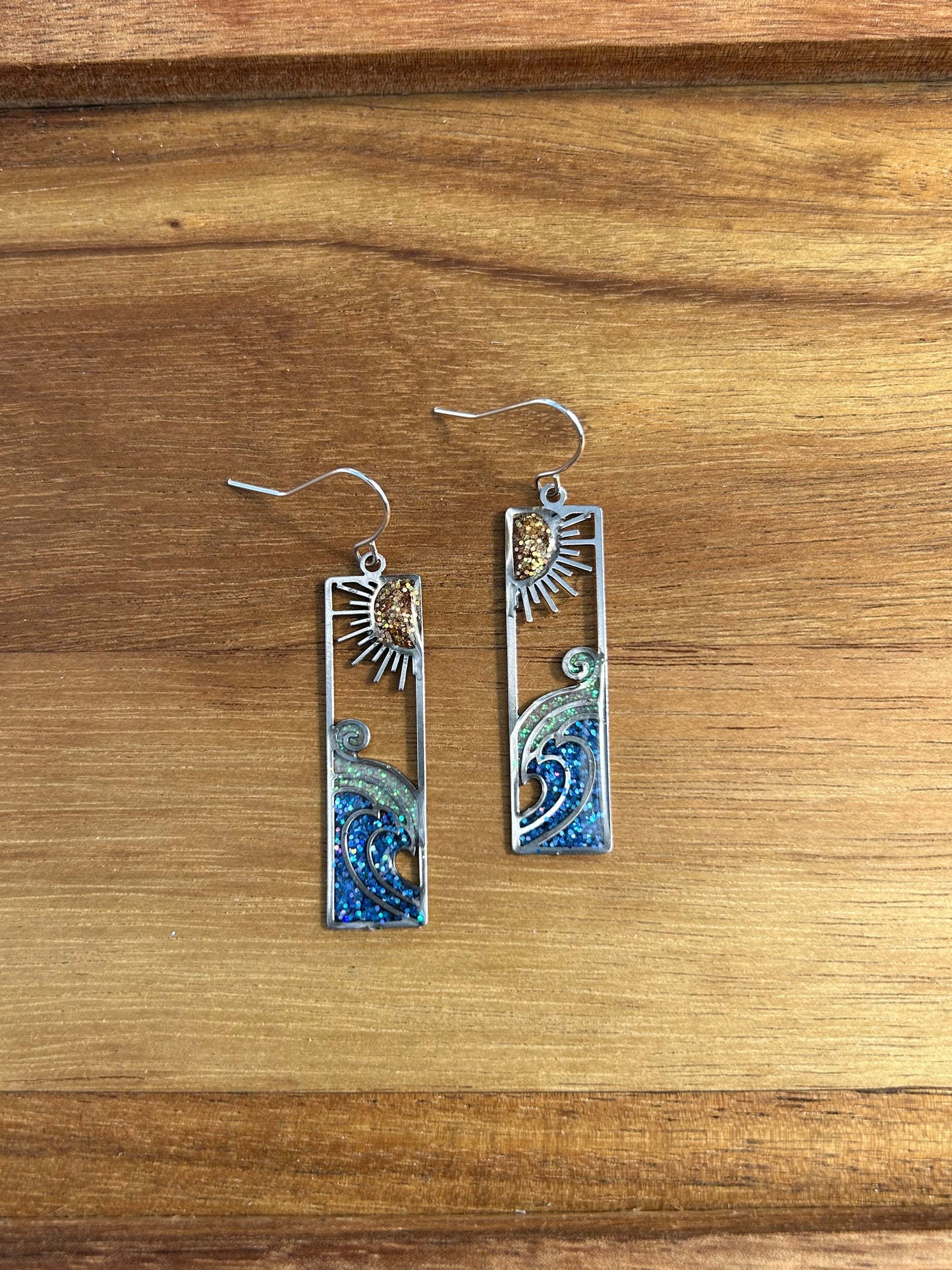 Beach earrings